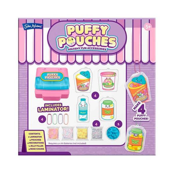JA Craft Puffy Pouches Mini Mart Craft Starter Set