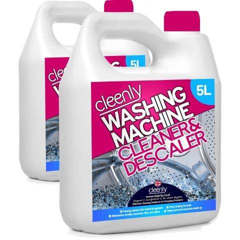 Cleenly Washing Machine Cleaner and Descaler. Eliminates Dirt, Smells, Grime & Prevents Bacteria Build Up 10L