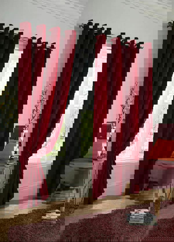 Luxury Living Velvet Ring Top Blackout Curtains