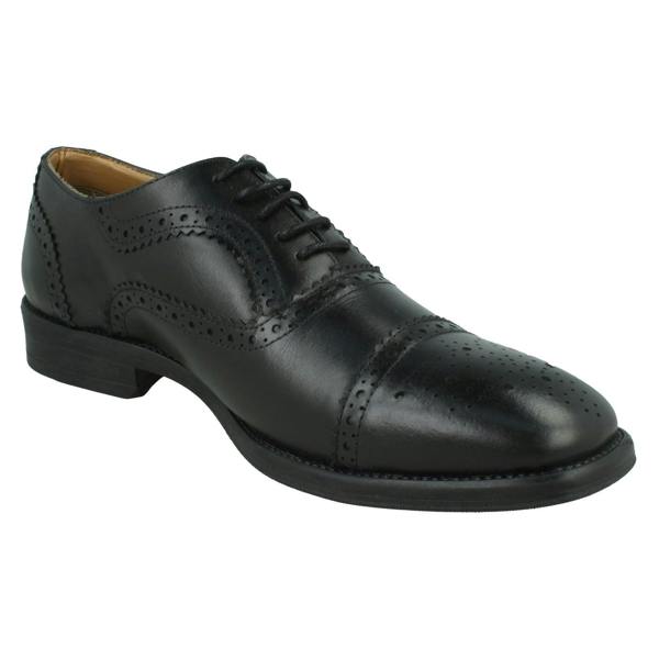 Thomas Blunt Mens Smart Lace Up Leather Oxford Brogue Shoes A2202