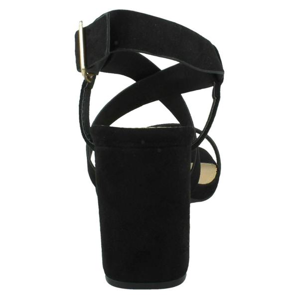 Spot On Ladies Spot On Strappy Heeled Sandals F12011