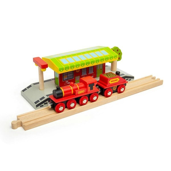 Bigjigs Rail Big Red Engine