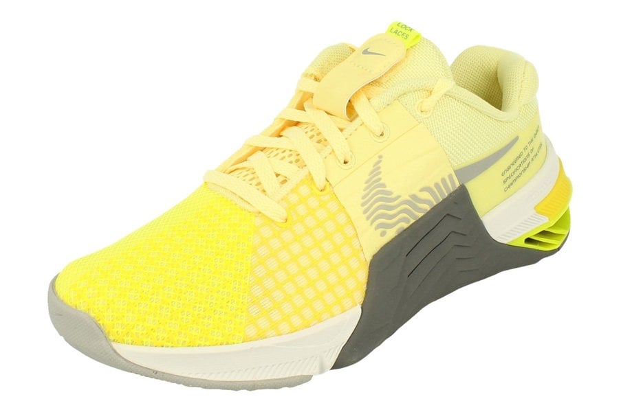 Nike Womens Metcon 8 Trainers Do9327  801 - Citron Tint Light Smoke Grey 801 - Photo 0