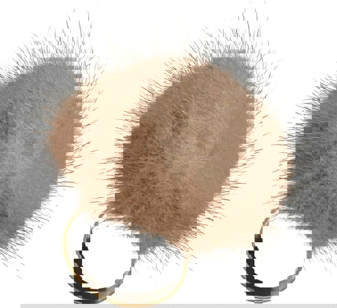 Ring Pom Pom  Brown