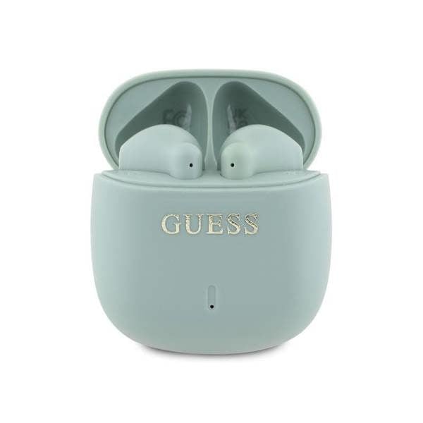 Guess Printed Classic Logo TWS Wireless Earphones Green- GUTWSJ14ESGN