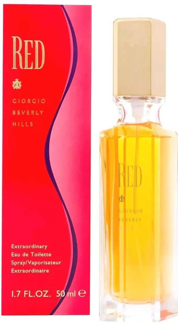 Giorgio Beverly Hills Red 50ml Eau De Toilette EDT Spray For Her