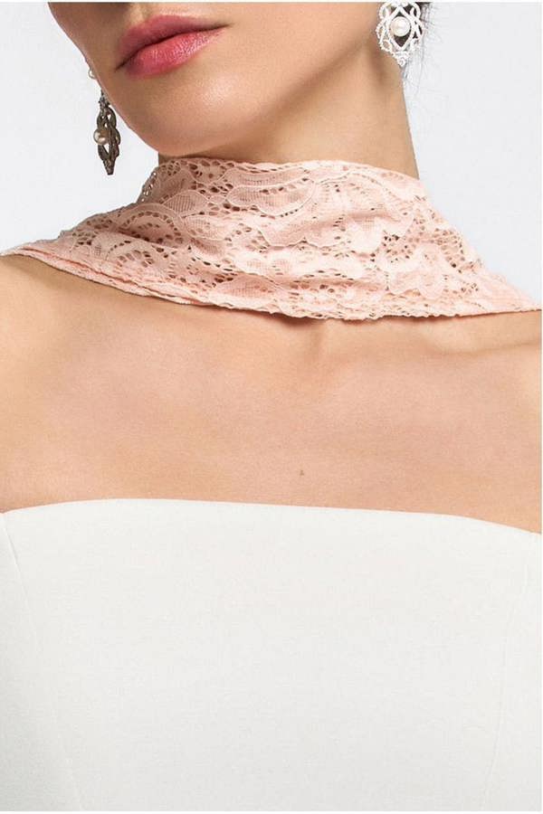 Floral Lace Scarf AC06