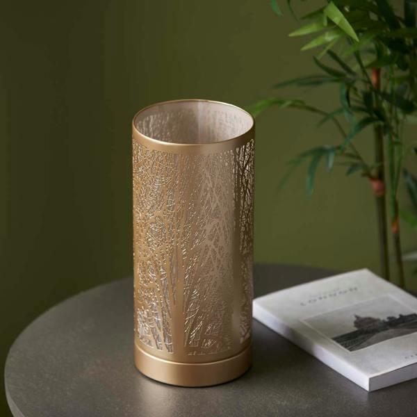 Mason Antique Brass Touch Table Lamp