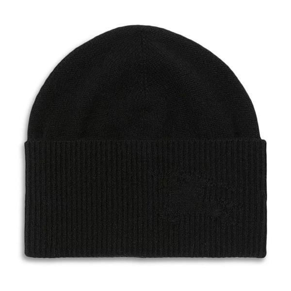 Burberry Logo Cashmere EKD Beanie Black - chancefashionco