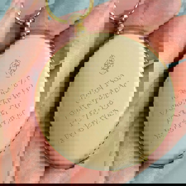 Personalised Memento Company Personalised Free Text Keepsake Compass