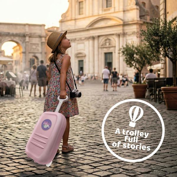 Multiprint Gabby’s Dollhouse Trolley by Multiprint – Kids Travel & Activity Case