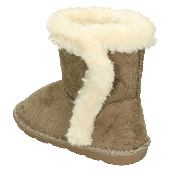 Spot On Girls Spot On Fur Trim Ankle Boots