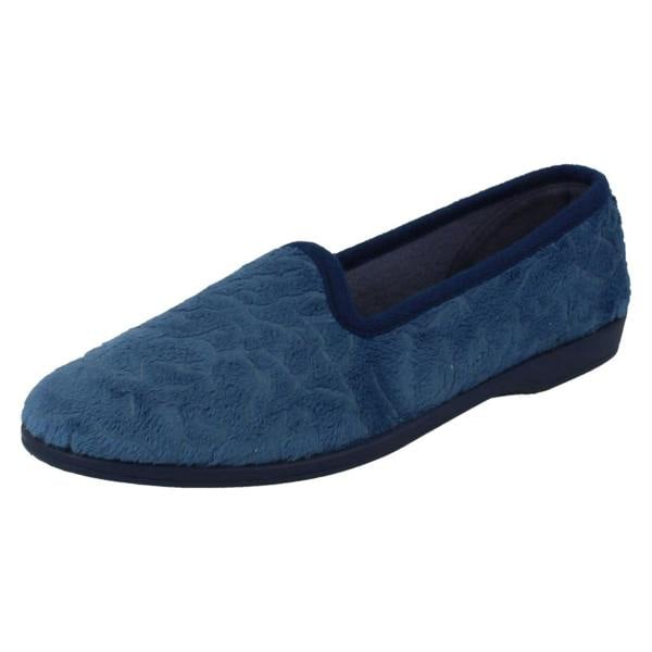 Spot On Ladies Spot On Flat Casual Slipper Shoes