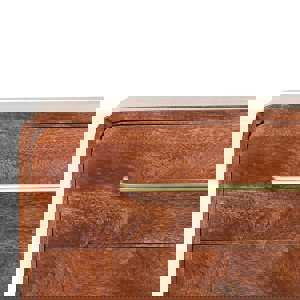 Artisan Furniture Solid Wood 3-Drawer Rounded Chest