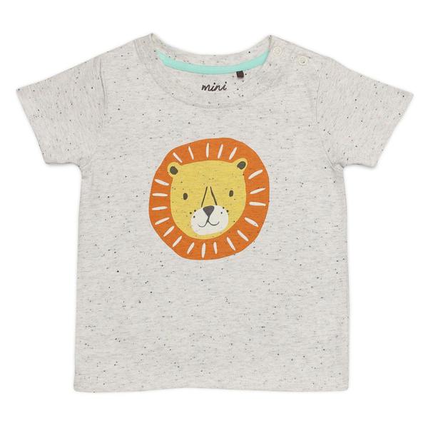 Mini Cuddles Baby Boys 3pk Printed T-Shirts, Multicolour