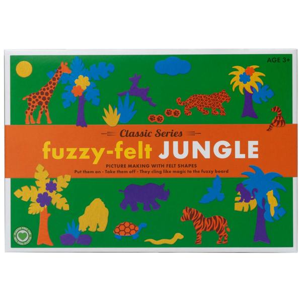 Fuzzy Felt Fuzzy-Felt Retro - Jungle