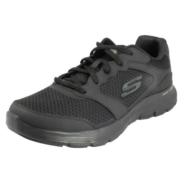 Skechers Mens Skechers Air Cooled Memory Foam Trainers Flex Advantage /232225