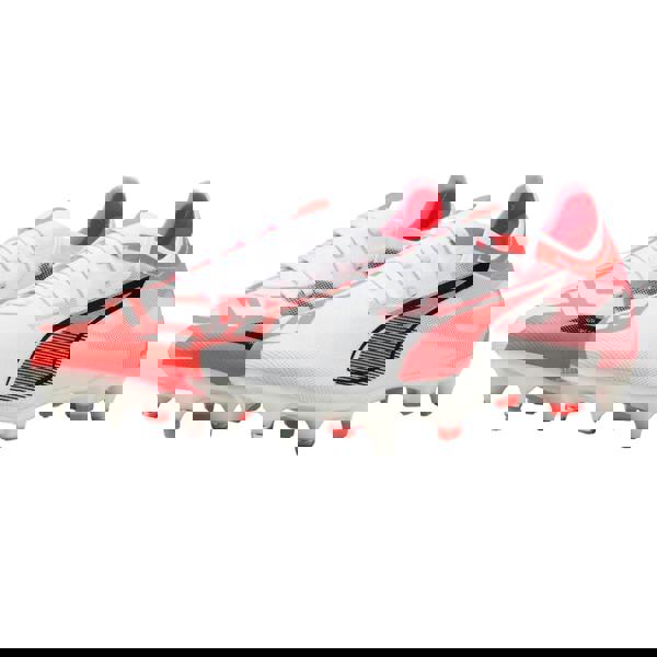 Puma Mens Ultra 5 Match Soft Ground Football Boots - White - 