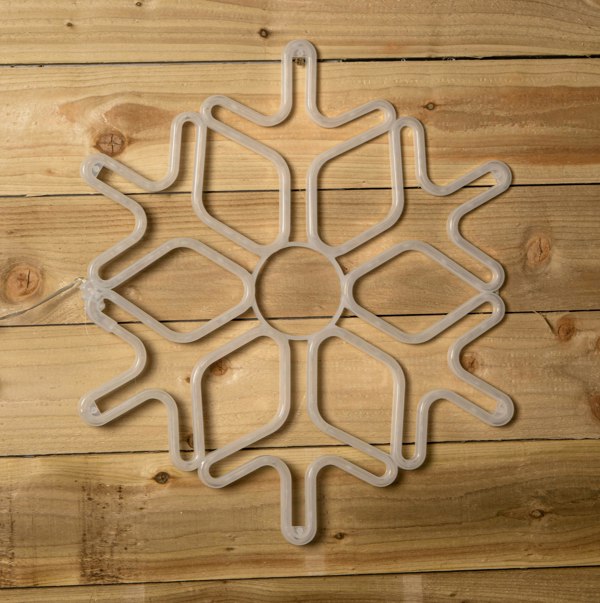Samuel Alexander 57cm RGB Digital Light up Christmas Snowflake with Remote Control & Timer Function