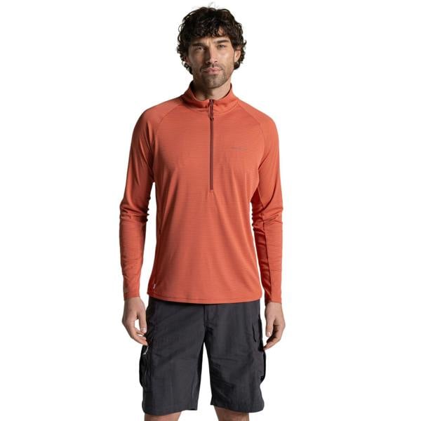 Craghoppers Mens Nosilife Half Zip Pullover - Sahara - 