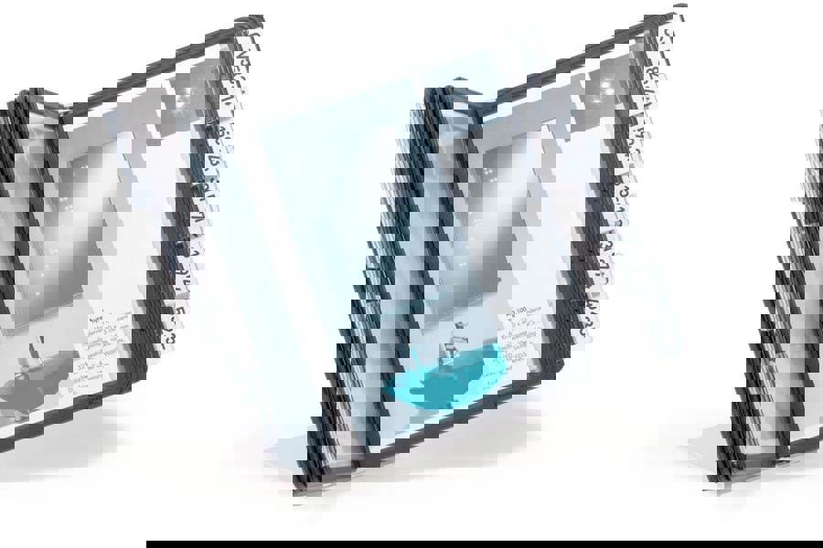 Durable VARIO TABLE 10 Display Panel Desk Stand | 10 Panels | A5 Black