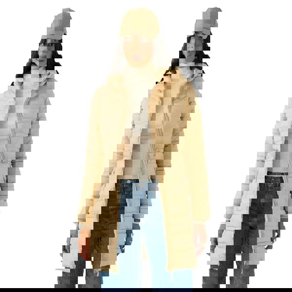 Reebok Womens/Ladies Glacier Shield Parka - Oatmeal - 