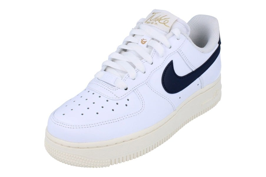 Nike Air Force 1 07 Flyease Womens Trainers Hj9122  100 - White Obsidian Pale Ivory 100 - Photo 0