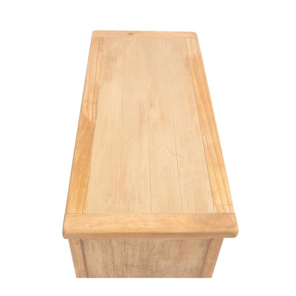 Cabinet Bits Lucca Waxed Blanket Box Ottoman