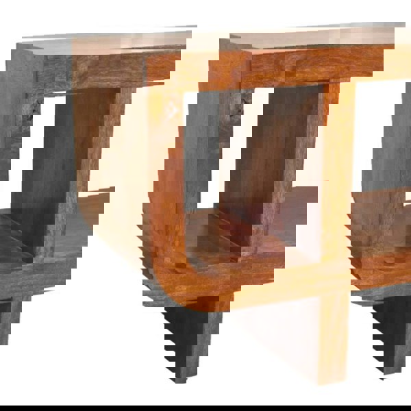 Artisan Furniture Solid Wood Orion Curved Chestnut Media Unit