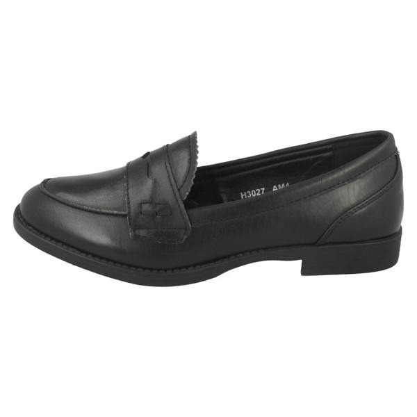 Spot On Girls Spot On Smart Loafer Style Flats