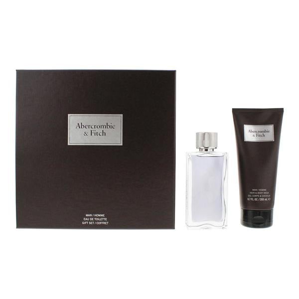 Abercrombie & Fitch First Instinct Eau de Toilette 100ml + Shower Gel 200ml Gift Set for Him