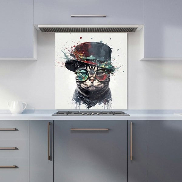 Warren Reed - Designer American Shorthair Cat Splashart Kitchen Splashback