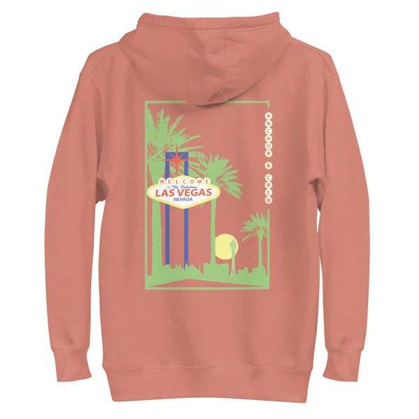 ANCHOR & CREW Las Vegas Landmark Cotton Blend Hoodie