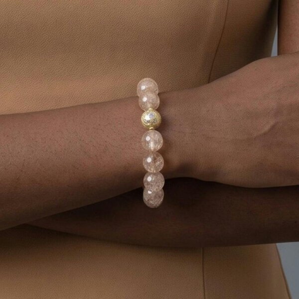 Uchi & Soto Enso Round Multi Quartz Bead Bracelet