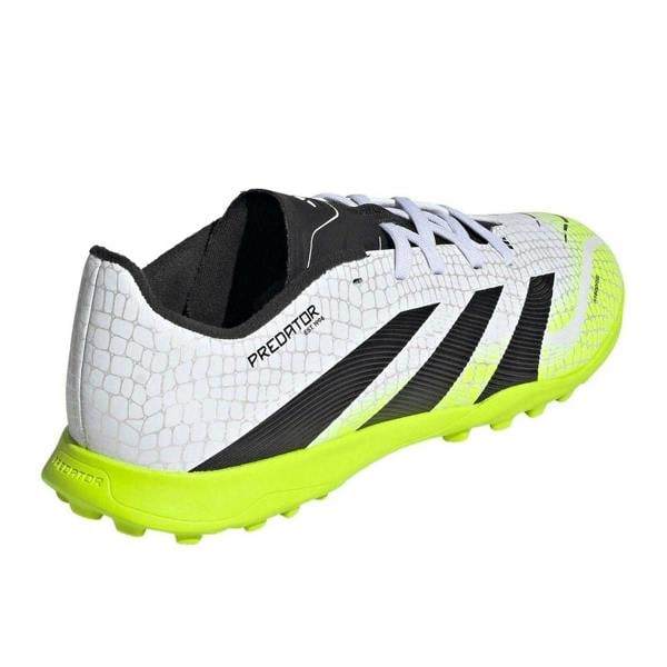 Adidas Childrens/Kids Predator Astro Turf Trainers - White/Black/Lemon - 