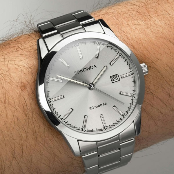 Sekonda Taylor Silver Watch 1945