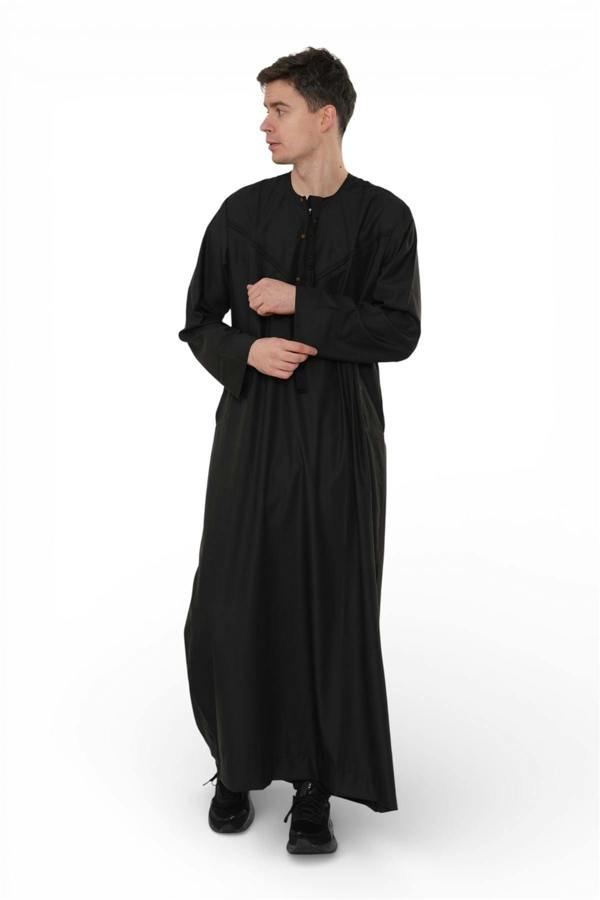 Infinity Leather Men's Eid Moroccan Jubba Robe Djellaba Ramadan Eid Thobe - HM11
