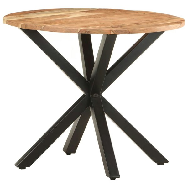Berkfield Side Table 68x68x56 cm Solid Acacia Wood