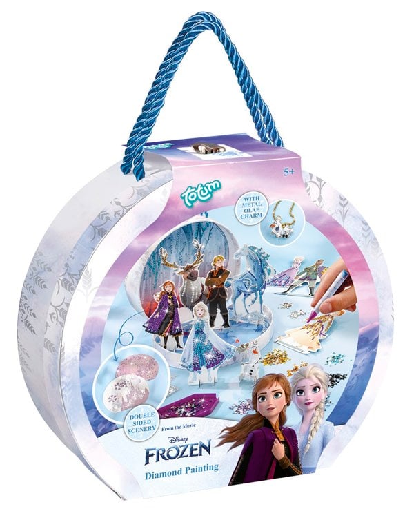 Totum Disney Frozen Diamond Painting Studio Suitcase