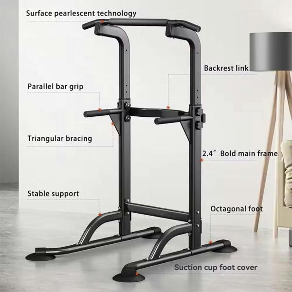 Havendro Heavy Duty Power Tower Pull Up Dip Station Multi-Function Home Gym Workout Stand