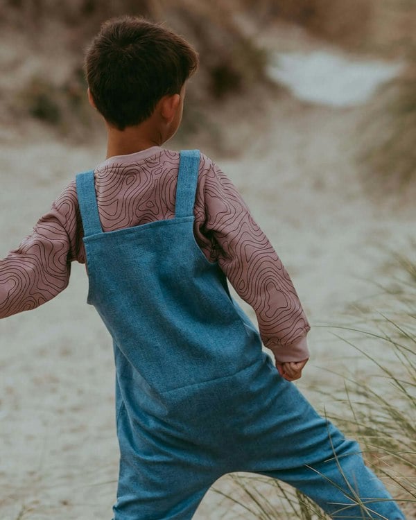 Blue Denim Dungarees - image 5