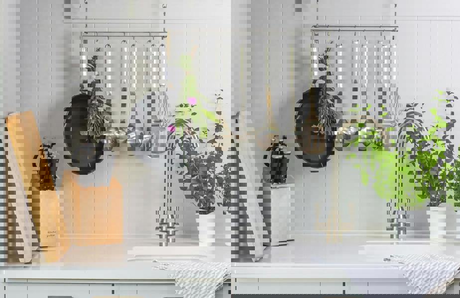 KitchenAid 9pc Stainless Steel Utensil Set with Slotted Spoon, Turner, Cooking Spoon, Ladle, Pasta Server, Strainer, Fish Slice, Whisk & Spatula