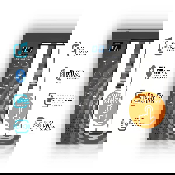 Carry-On 49 Key Touch Sensitive Folding Piano#Colour_Black