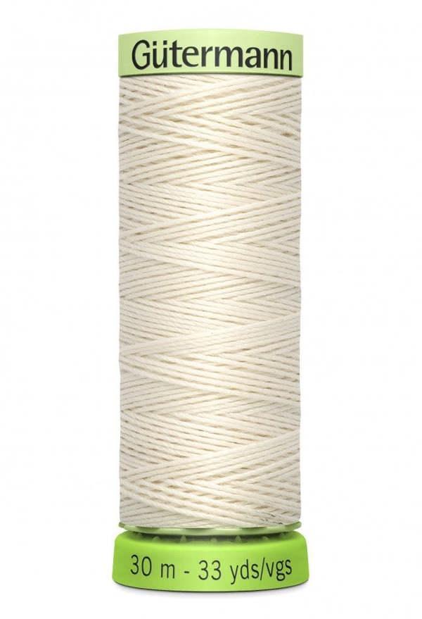 Gutermann Recycled rPET Eco Top Stitch Thread 30m Polyester Thread Suitable For Dressmaking