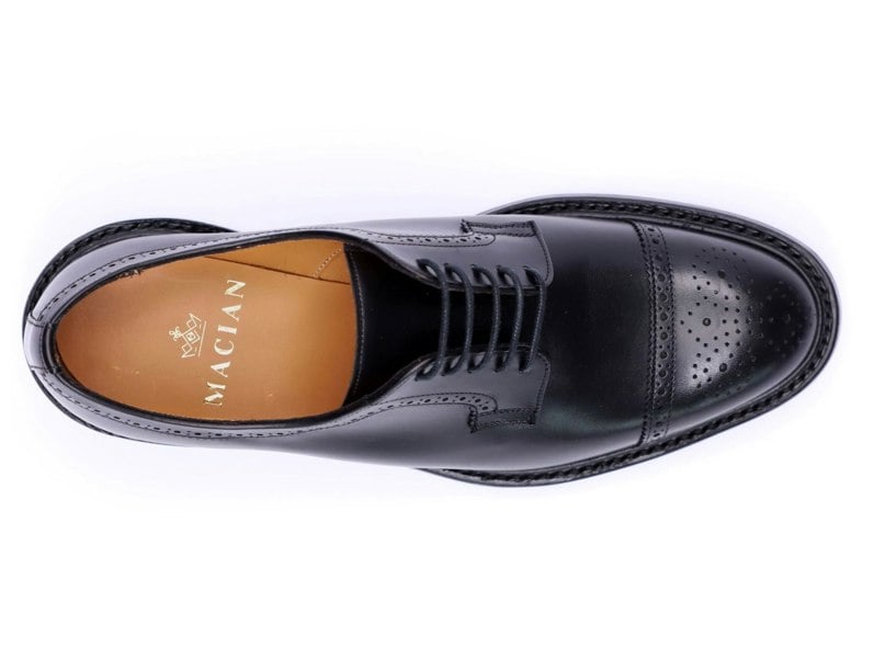 Macian Sophie Derby Shoes - Black