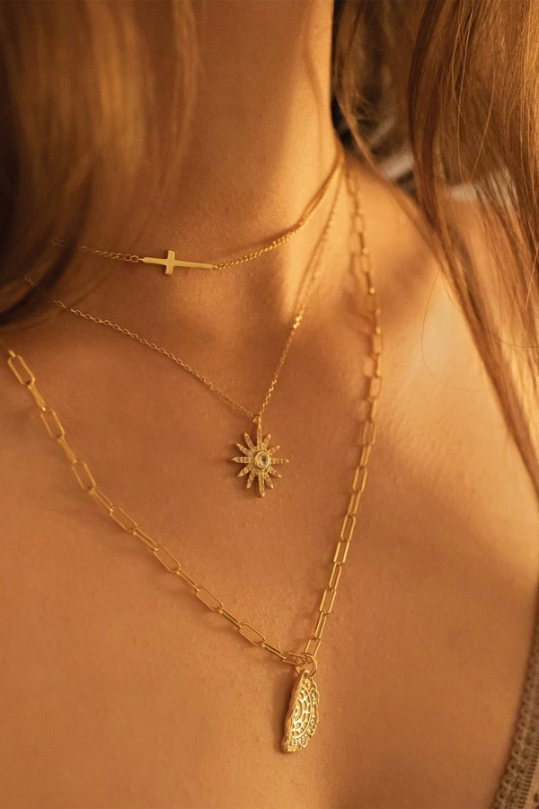 14K Gold Link Chain Minimalist Necklace - Necklaces - Elk & Bloom