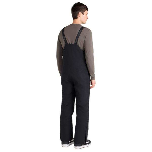 Animal Mens Powder Bib Front Ski Trousers - Black - 