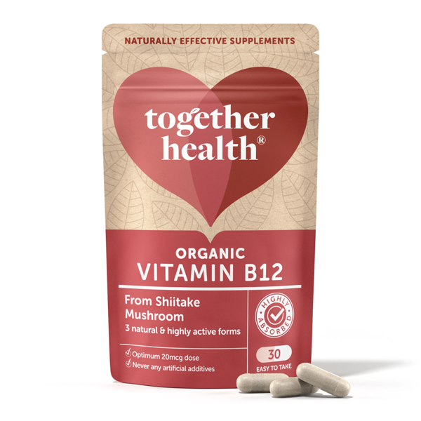Together Health Organic Mushroom Vitamin B12 30 Caps