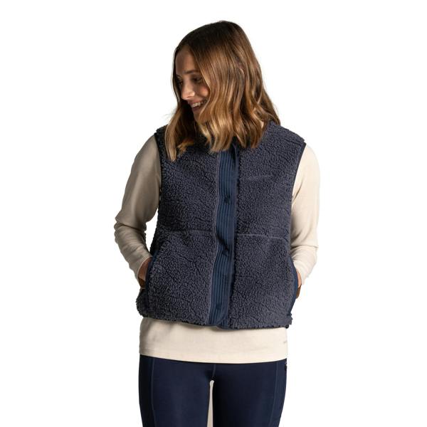 Craghoppers Womens/Ladies National Trust Soft Touch Gilet - Antracite - 