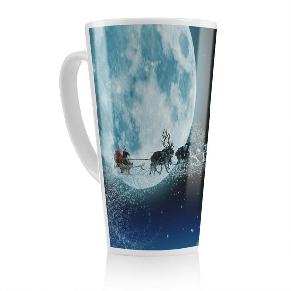 Benjamin Tate Design Magic Santa'S Sleigh Dining Latte Mug